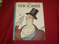 1985 FEBRUARY 25 NEW YORKER MAGAZINE FRONT COVER ONLY - GREAT ART FOR FRAMING