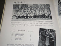 1942 WHITE & BLUE SETON HALL COLLEGE YEARBOOK- SOUTH ORANGE NEW JERSEY - YB 1075