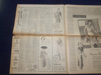 1944 JUNE 13 NEW YORK TIMES -AMERICANS WIN CARENTAN, A KEY TO CHERBOURG- NP 6566