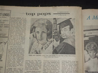 1963 DEC 8 MILWAUKEE JOURNAL TV SCREEN SECTION - JOEY BISHOP COVER - NP 8062