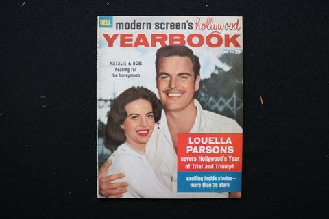 1958 MODERN SCREEN'S HOLLYWOOD YEARBOOK MAGAZINE - NATALIE WOOD COVER - E 24278