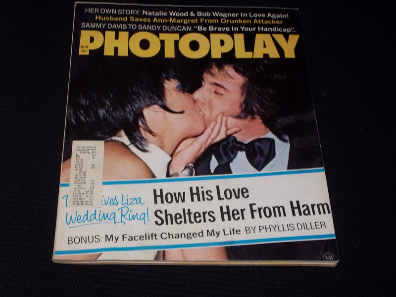 1972 JUNE PHOTOPLAY MAGAZINE - LIZA MINNELLI & DESI FRONT COVER - E 1779