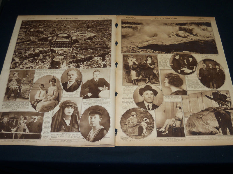 1921 FEBRUARY 6 NEW YORK TIMES PICTURE SECTION NO. 4 & 5 - W. J. BRYAN - NT 8922