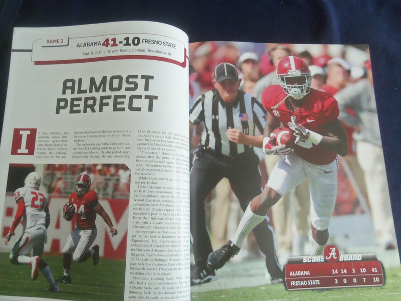 2017 BAMATIME MAGAZINE - UNIVERSITY OF ALABAMA - SUPER TIDE XVII - SP 1220T