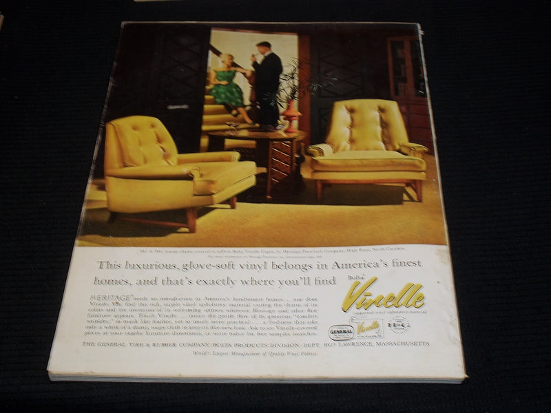 1961 SEPTEMBER HOUSE & GARDEN MAGAZINE - H&G'S COLOR 1962 FRONT COVER - E 5116