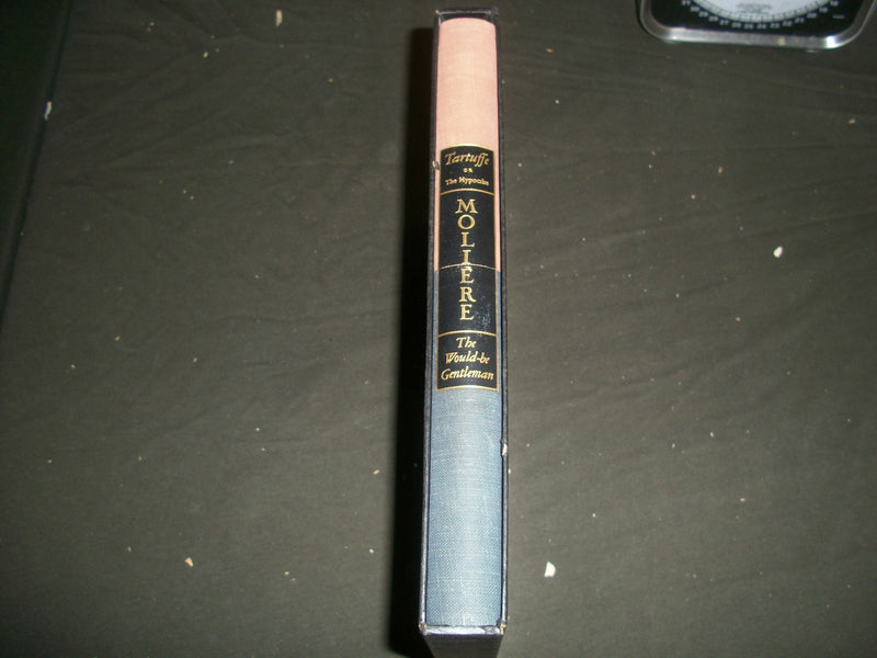 1963 TARTUFFE WOULD BE GENTLEMAN BOOK BY MOLIERE WITH SLIP CASE - KD 603