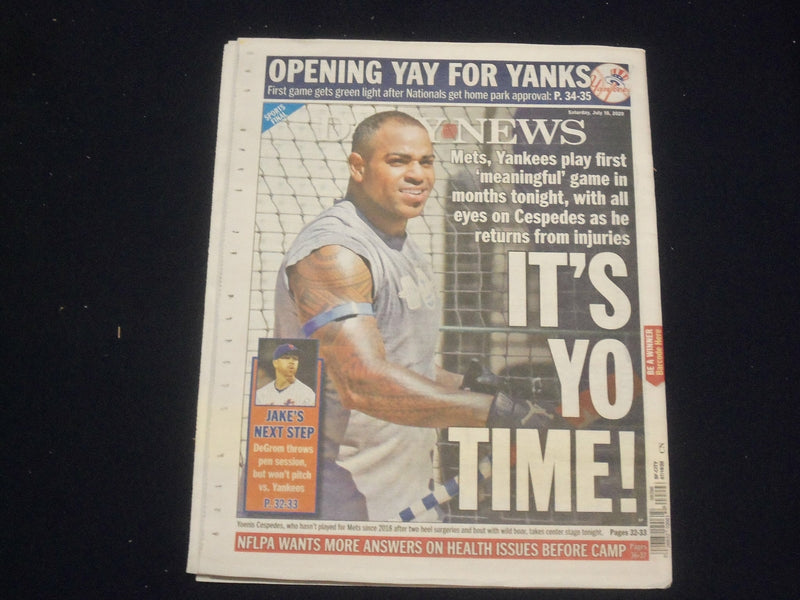 2020 JUL 18 NEW YORK DAILY NEWS NEWSPAPER-TYRESE DEVON HASPIL KILLED FAHIM SALEH