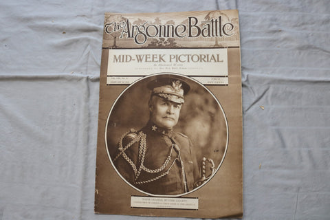 1919 FEB 20 MID-WEEK PICTORIAL MAGAZINE SECTION - THE ARGONNE BATTLE - NP 9251