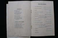 1916-1926 FLAG DAY SERVICES PROGRAMS - B.P.O. OF ELKS - LOT OF 6 - K 3053