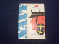 1957 OCTOBER 26 NAVY VS. PENNSYLVANIA FOOTBALL PROGRAM - NICE PHOTOS - J 9455