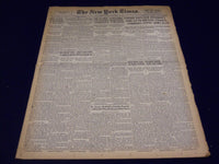 1939 FEB 22 NEW YORK TIMES VINSON SAYS OUR INTERESTS LINK US TO BRITAIN - NT 583