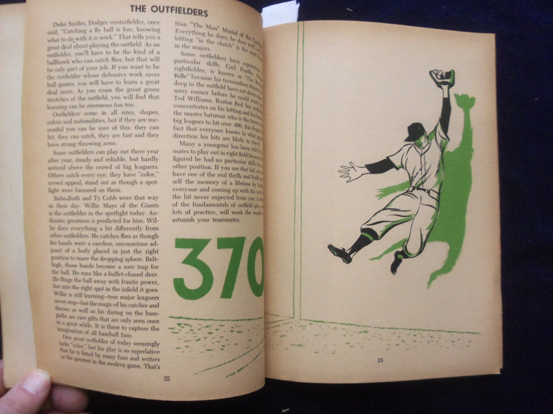 1955 BASEBALL - A TRUMPET BOOK BY MORT CORNIN & WILLIAM MCHALE - J 8422