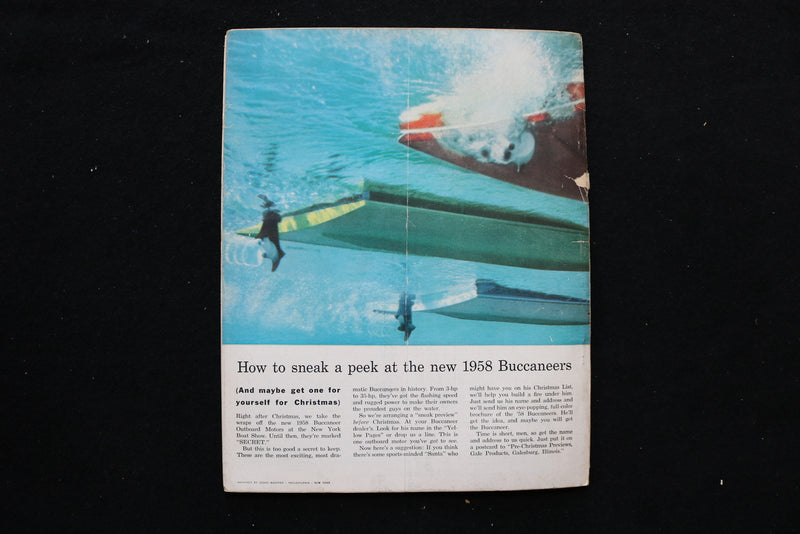 1957 NOVEMBER SPORT MAGAZINE - DON STEPHENSON COVER - ST 1010J