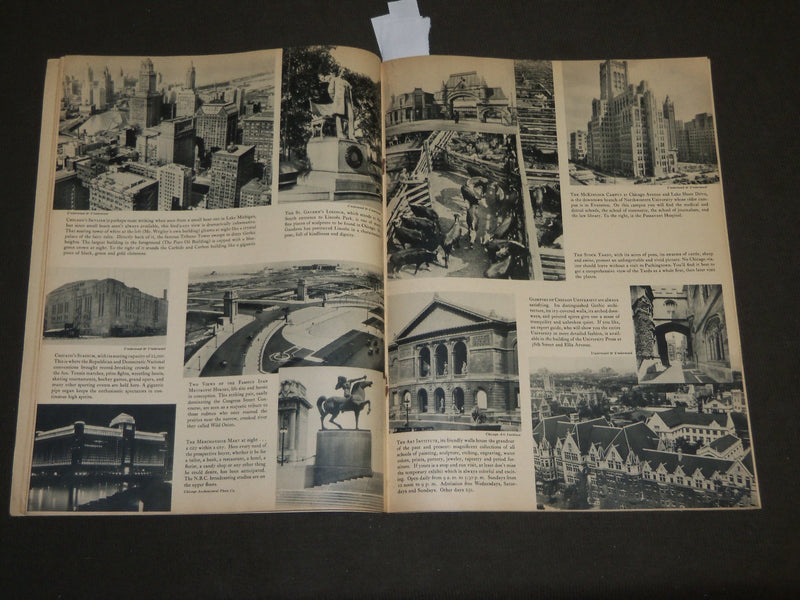 1933 MARCH CHICAGO'S OUT OF TOWNER MAGAZINE VOLUME 1 NO. 1 - J 3522