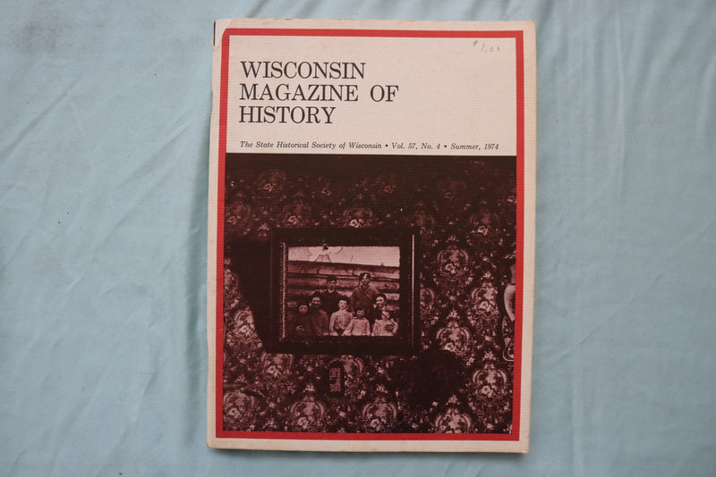 1951-1953 WISCONSIN MAGAZINE OF HISTORY - LOT OF 13 - O 3973