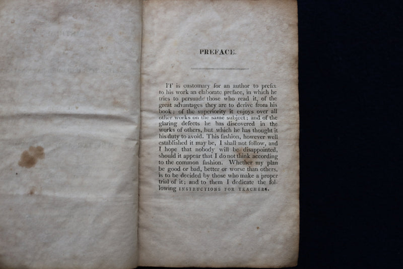 1813 THE METHOLD OF INSTRUCTING CHILDREN RATIONALLY HARDCOVER BY J. NEEF-KD 9440