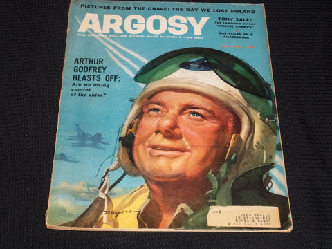 1959 JANUARY ARGOSY MAGAZINE - ARTHUR GODFREY FRONT COVER - E 5303