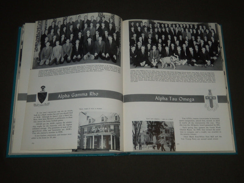 1960 TERRAPIN UNIVERSITY OF MARYLAND COLLEGE YEARBOOK - GREAT PHOTOS - YB 1160