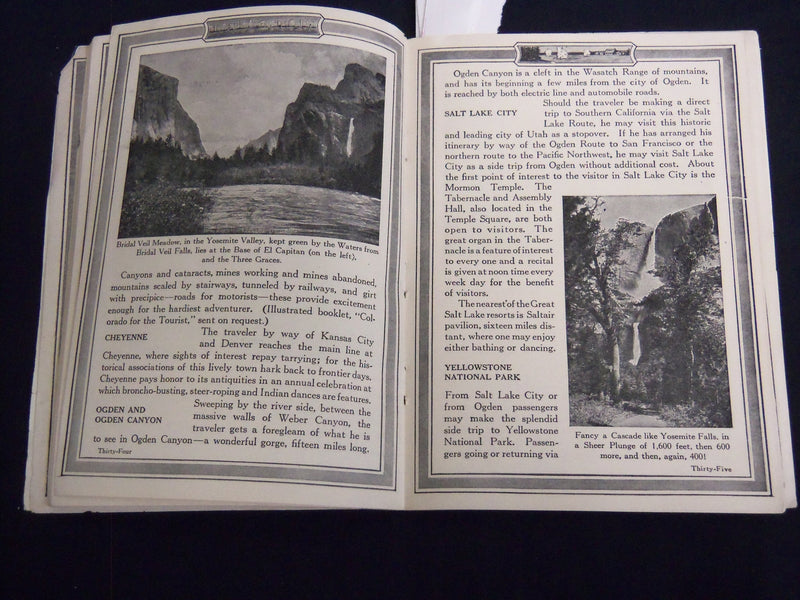 1915 CALIFORNIA AND THE EXPOSITIONS BOOK - UNION PACIFIC SYSTEM - J 8552