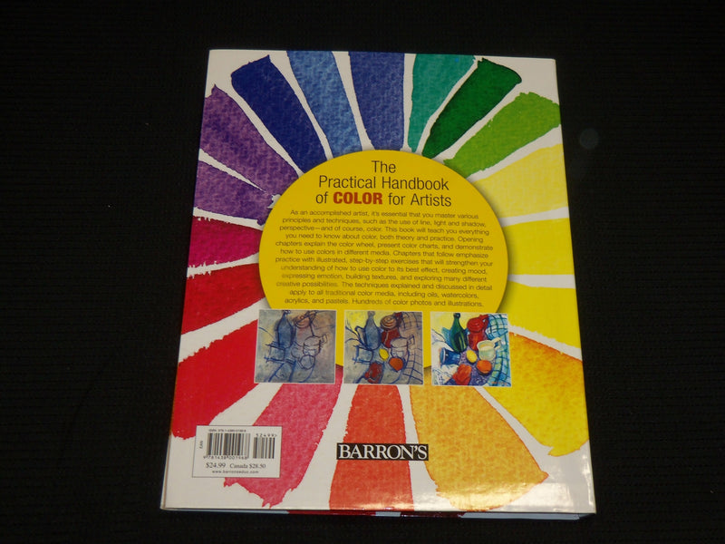 2012 THE PRACTICAL HANDBOOK OF COLOR FOR ARTISTS SOFTCOVER BOOK - R 728M