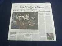 2022 FEBRUARY 19 NEW YORK TIMES - BIDEN CONVINCED PUTIN HAS DECIDED TO INVADE