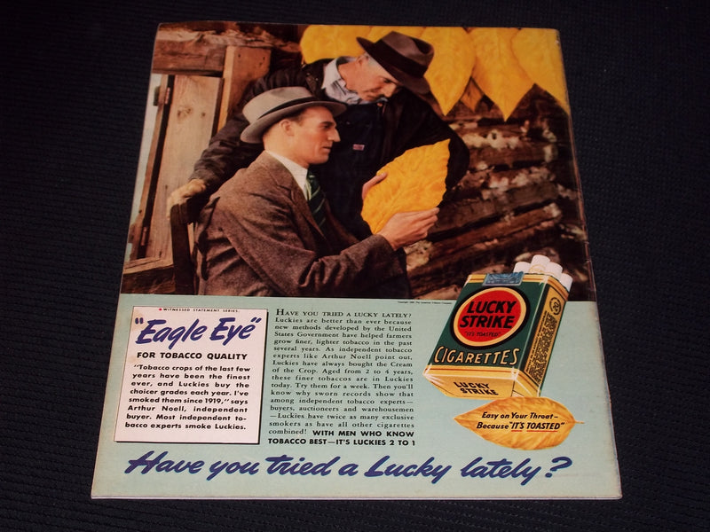 1939 AUGUST 1 LOOK MAGAZINE - ANN SHERIDAN FRONT COVER - E 20297