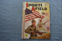 1942 JULY SPORTS AFIELD MAGAZINE - AMERICAN FLAG COVER - SP 6174G