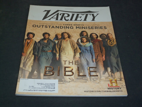 2013 AUGUST 20 VARIETY MAGAZINE - THE BIBLE - SP 3346