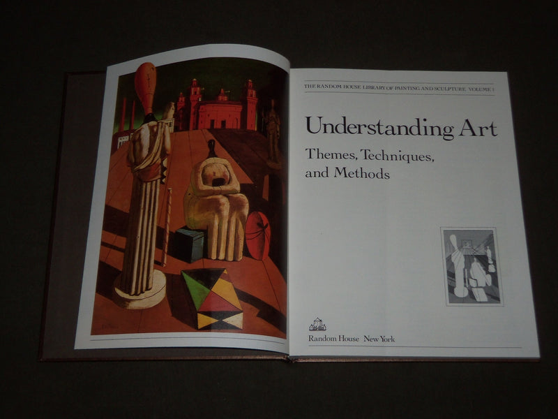 1981 THE RANDOM HOUSE LIBRARY OF CONGRESS PAINTING & SCULPTURE SET OF 4 - D 240