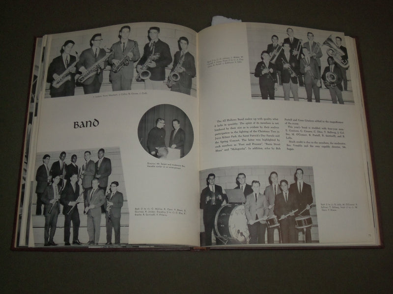 1964 HALLOWEEN ALL HALLOWS INSTITUTE YEARBOOK - BRONX, NEW YORK - YB 1334