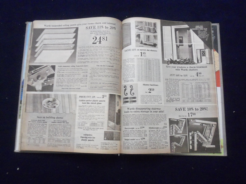 1967 MONTGOMERY WARD 95TH ANNIV. SALE CATALOG -HARDCOVER- KANSAS CITY,MO - R 96G