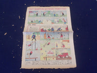 1928-1932 BOSTON SUNDAY POST COLOR COMICS - LOT OF 5 - NP 5205