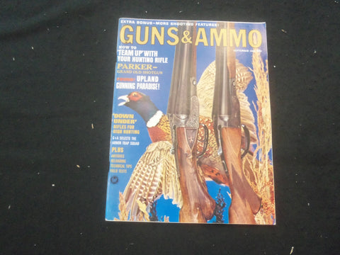 1966 SEPTEMBER GUNS & AMMO MAGAZINE - - ST 732K