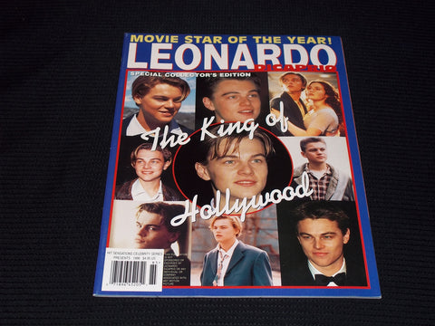 1998 CELEBRITY PRESENTS LEONARDO DICAPRIO MAGAZINE - HOLLYWOOD KING - E 13382