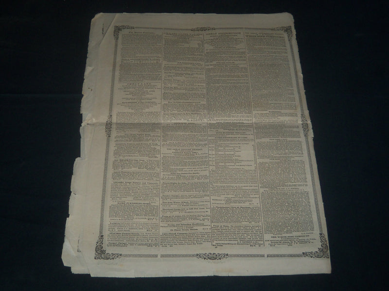 1866 MARCH 24 THE BOSTON CULTIVATOR NEWSPAPER - BARON LIEBIG - NP 3967