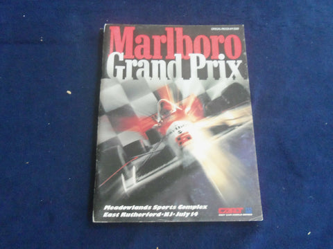 1991 JULY 14 MARLBORO GRAND PRIX AT THE MEADOWLANDS RACING PROGRAM - SP 3990S