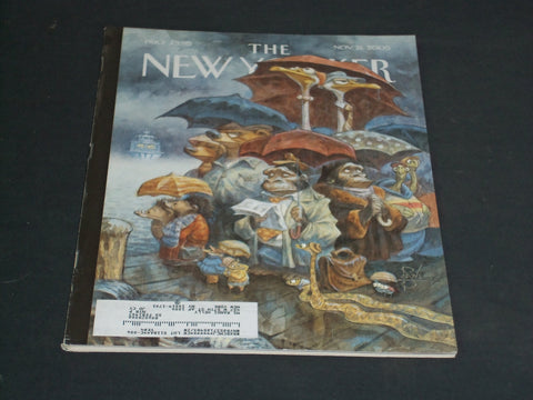2005 NOVEMBER 21 THE NEW YORKER MAGAZINE - ILLUSTRATED COVER - NY 2043