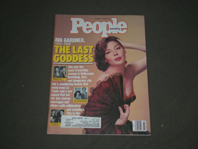 1990 FEBRUARY 12 PEOPLE MAGAZINE - AVA GARDNER 1922-1990 - B 4666