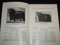 1952 SIEMSEN, ROCK, KILE ABERDEEN ANGUS SALE CATALOG LOT OF 2 - IOWA - J 9105