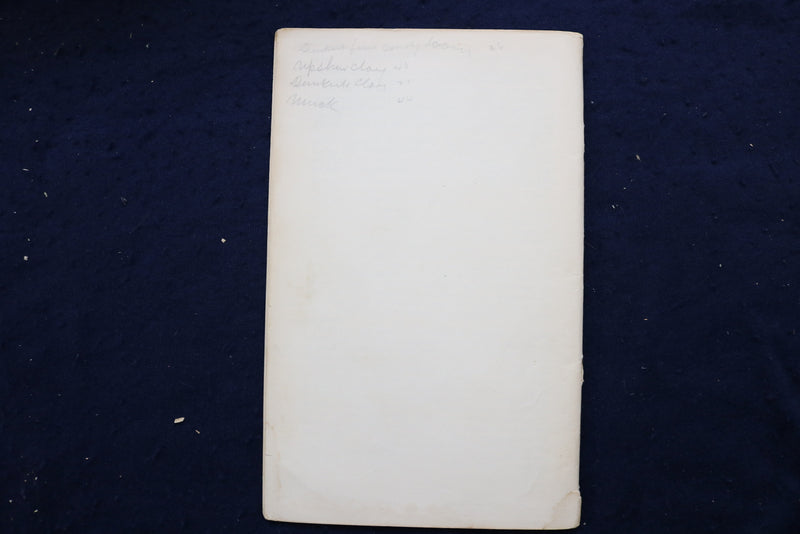 1907 SOIL SURVEY OF MADISON COUNT, NEW YORK SOFTCOVER BOOKLET - K 999