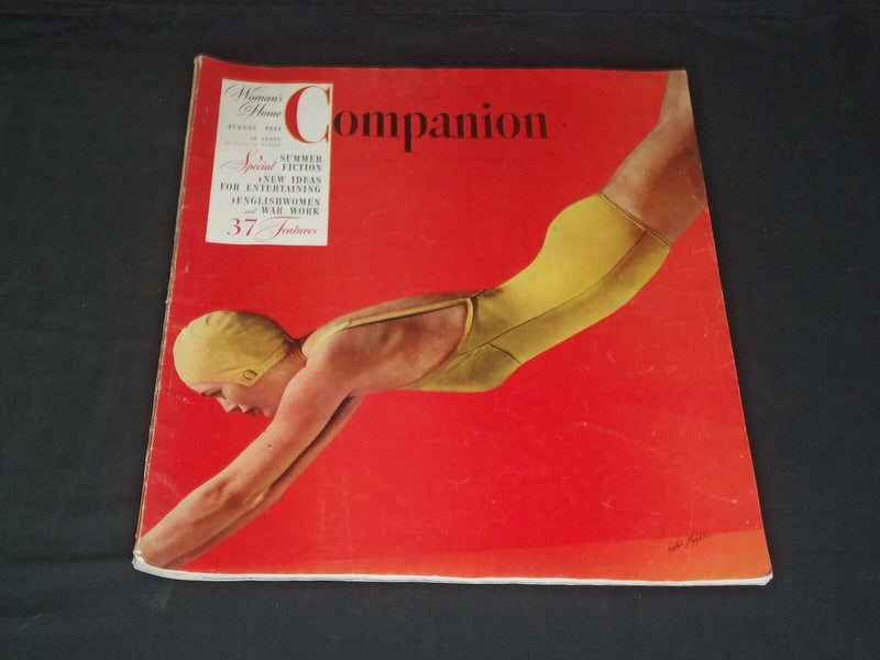 1941 AUGUST WOMAN'S HOME COMPANION MAGAZINE - ILLUSTRATIONS STORIES ADS - F 381
