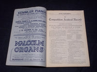 1912 FEBRUARY 1 THE MUSICAL TIMES MAGAZINE - CHAPPELL PIANOS - J 5590
