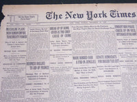 1925 DEC 20 NEW YORK TIMES - MUSSOLINI PLANS ROMAN EMPIRE TO BE POWER - NT 5401