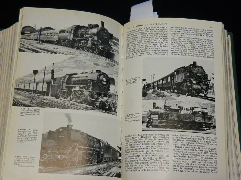 1960 TRAINS ILLUSTRATED MAGAZINE BOUND VOLUME - PUB. IN THE U. K. - KD 6336