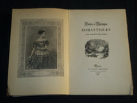 1927 DANSEET ET MUSIQUE ROMANTIQUES BOOK BY MARCEL BOUTERON - FRENCH - KD 5670