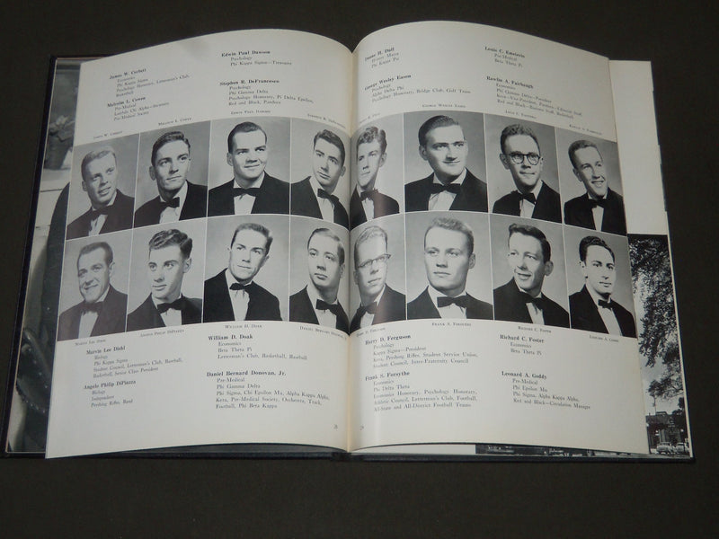 1955 PANDORA WASHINGTON AND JEFFERSON COLLEGE YEARBOOK - PENNSYLVANIA - YB 1086
