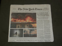 2018 NOVEMBER 24 NEW YORK TIMES - CLIMATE STUDY GRIM WARNING OF ECONOMIC RISKS
