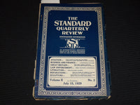 1929 JULY 15 THE STANDARD QUARTERLY REVIEW MAGAZINE - VOLUME 2 NO. 2 - SP 4862Q
