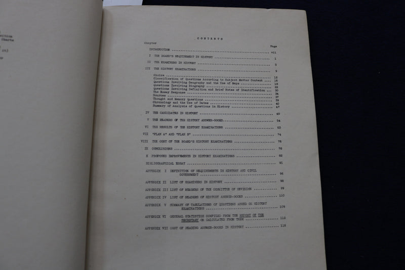 1936 COLLEGE ENTRANCE EXAMINATION BOARD HISTORY 1901-1933 SOFTCOVER - K 1587