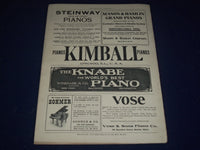 1907 JANUARY 16 MUSICAL COURIER MAGAZINE - JAN VAN OORDT COVER - J 1254